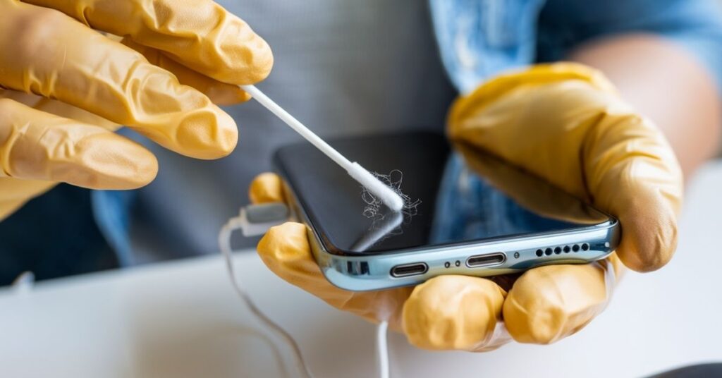 Cleaning Your Smartphone Screen and Ports